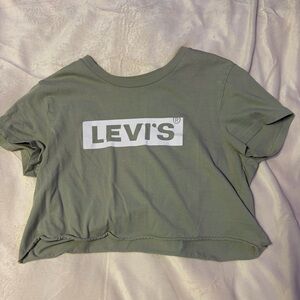Levi's Khaki Green Tee